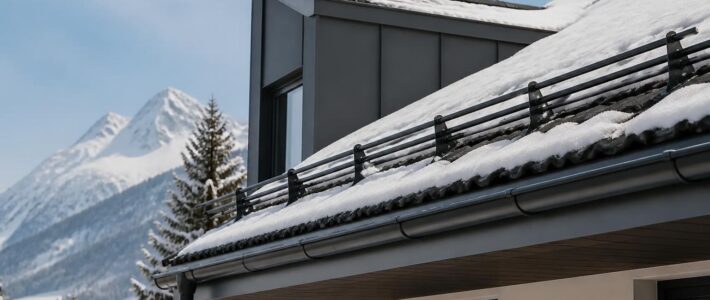 Schneeschutz auf dem Dach sicher planen Schneeschutz auf dem Dach sicher planen